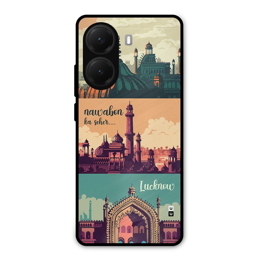 Lucknow City Metal Back Case for Poco X7 Pro