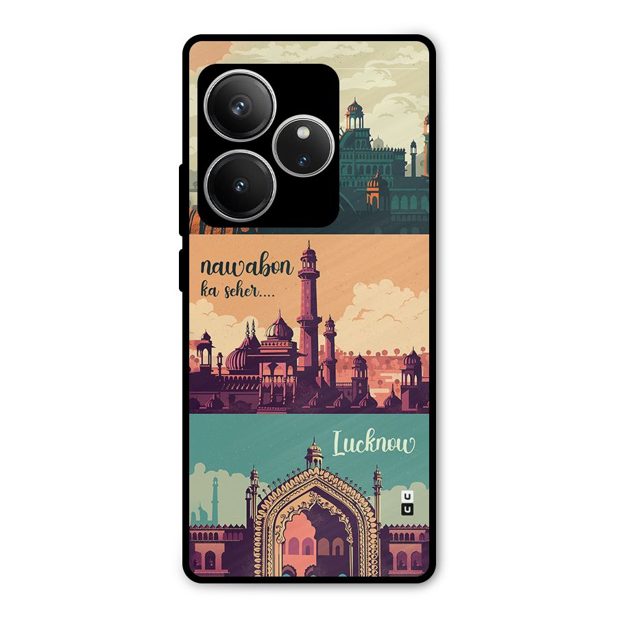 Lucknow City Metal Back Case for Realme GT 6