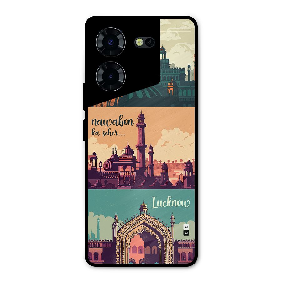 Lucknow City Metal Back Case for Tecno Pova 5 Pro 5G