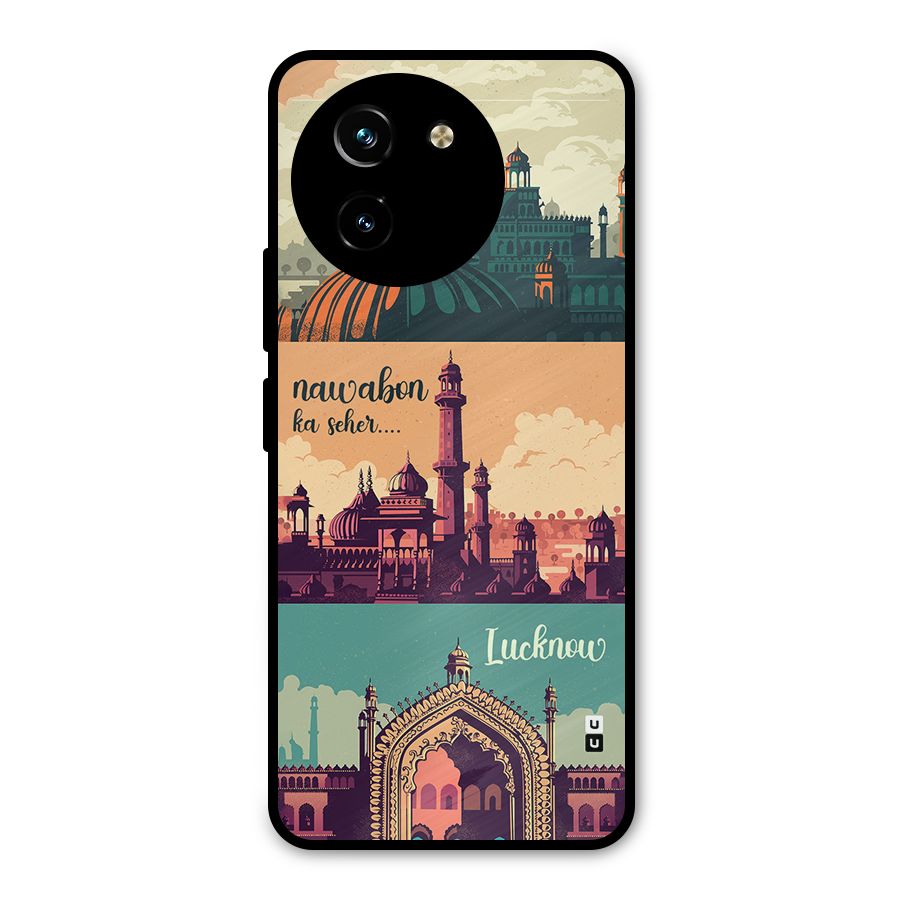 Lucknow City Metal Back Case for Vivo T3x