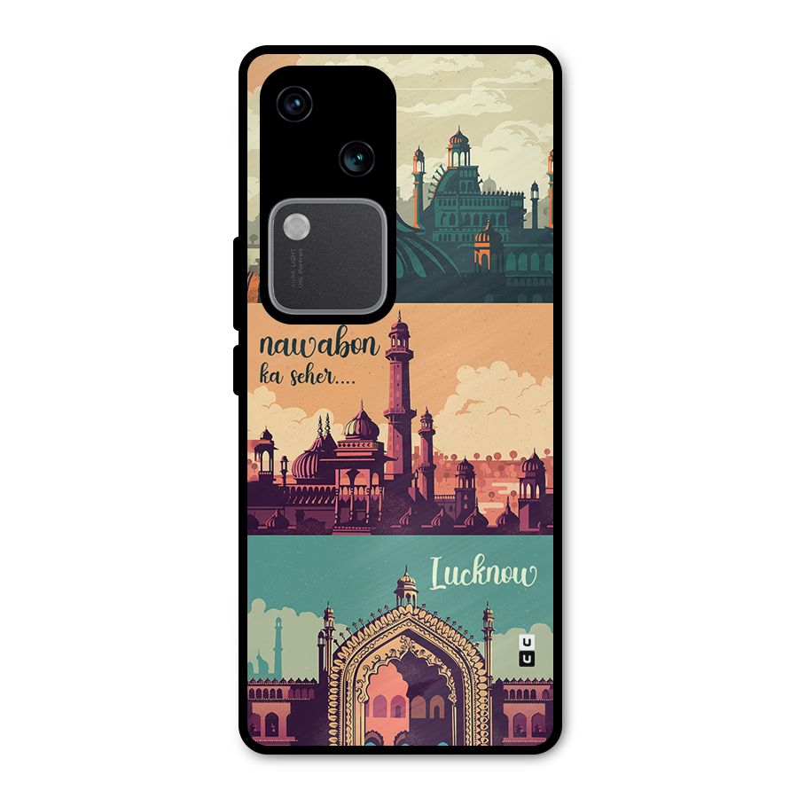 Lucknow City Metal Back Case for Vivo V30