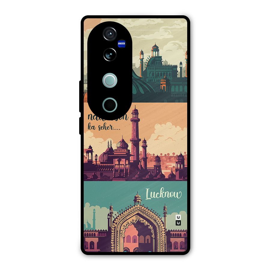 Lucknow City Metal Back Case for Vivo V40