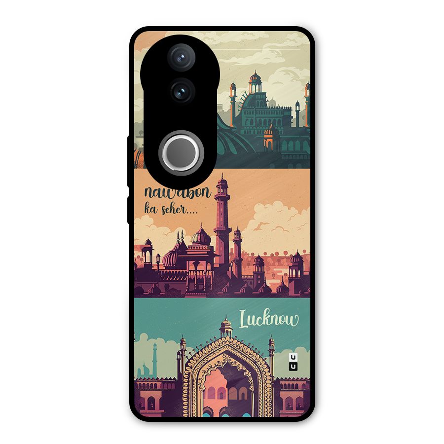 Lucknow City Metal Back Case for Vivo V50e