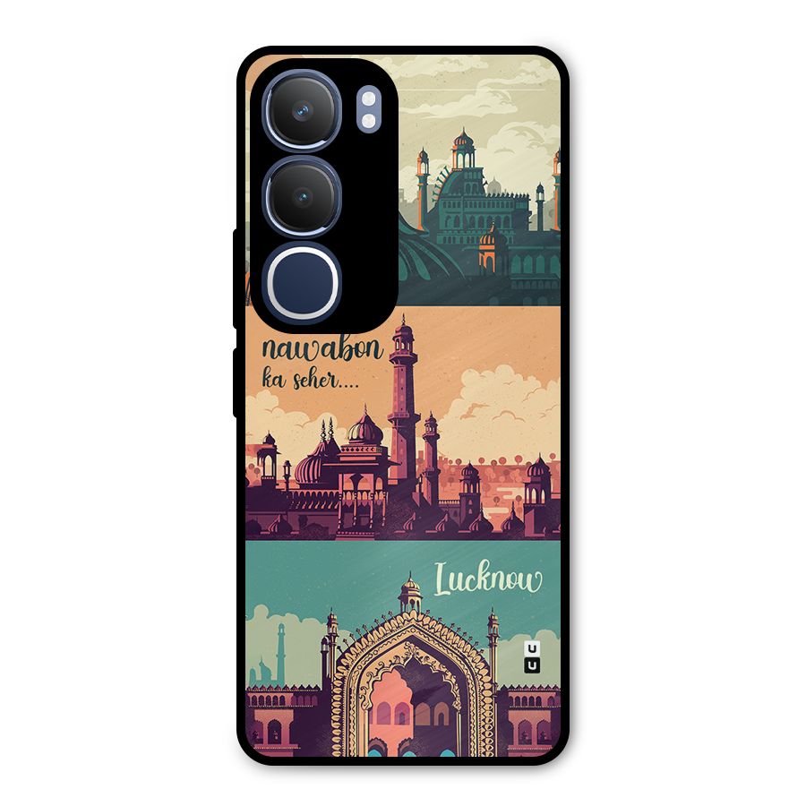 Lucknow City Metal Back Case for Vivo Y29