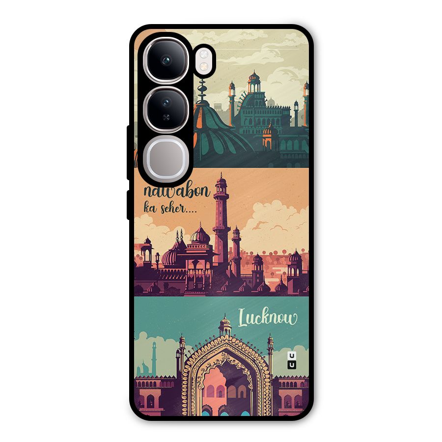 Lucknow City Metal Back Case for Vivo Y300