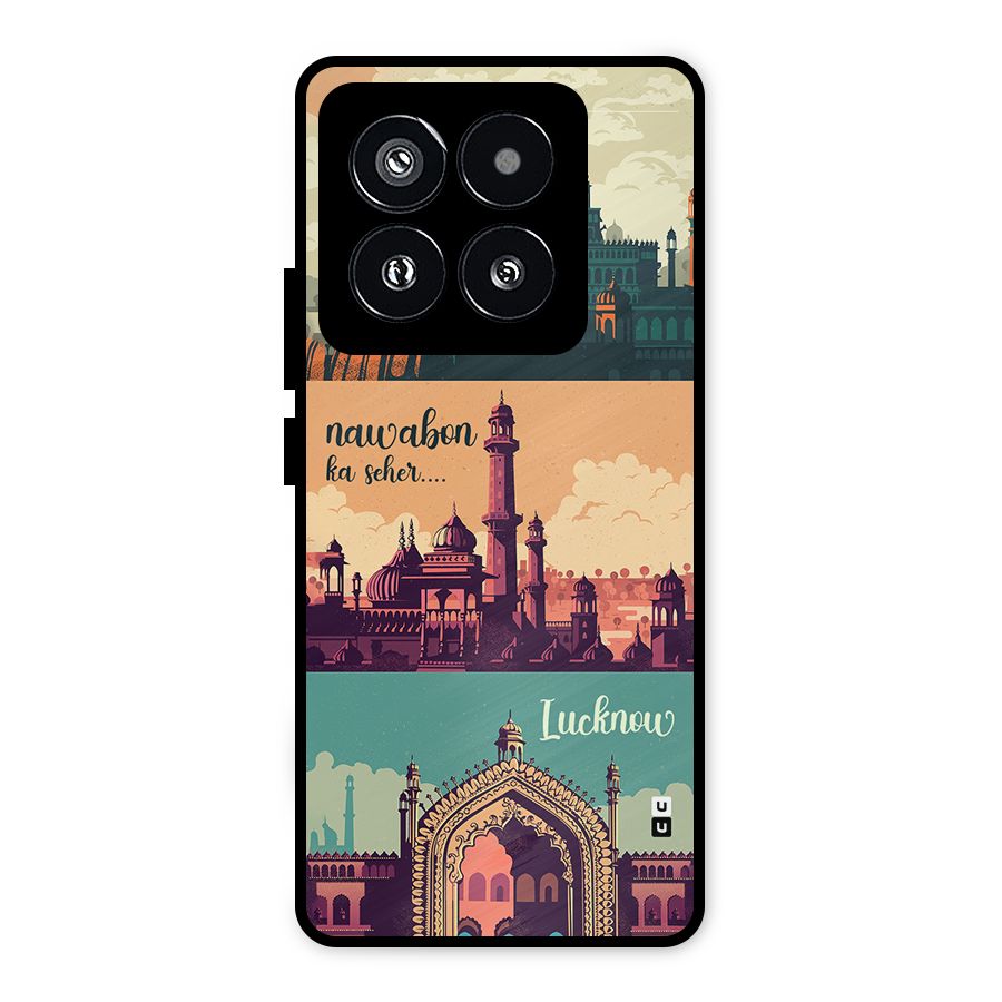 Lucknow City Metal Back Case for Xiaomi 14 Pro