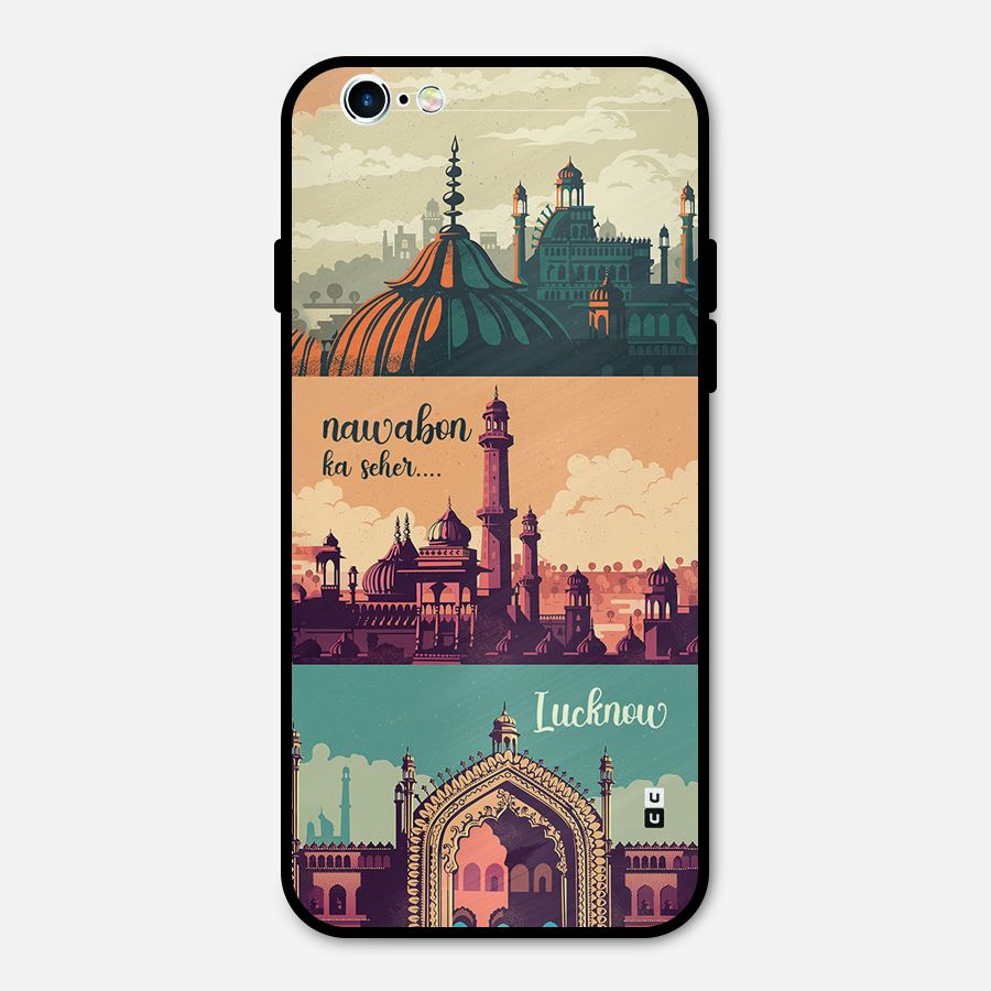 Lucknow City Metal Back Case for iPhone 6 6s