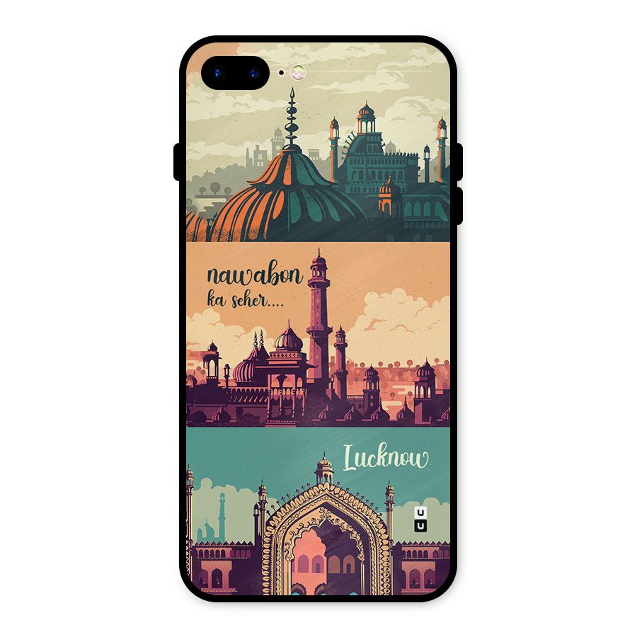Lucknow City Metal Back Case for iPhone 8 Plus