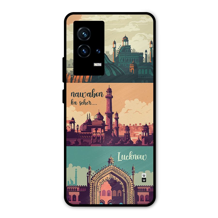 Lucknow City Metal Back Case for iQOO 9 5G