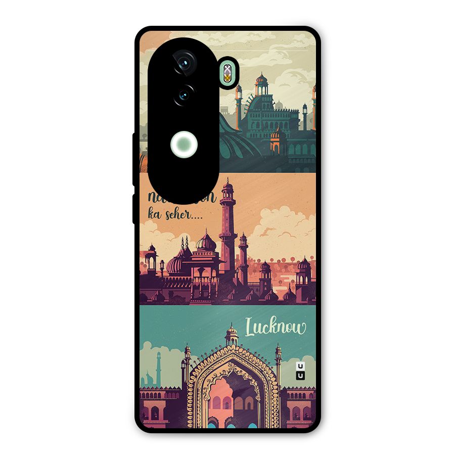 Lucknow City Metal Back Case for iQOO Z9s