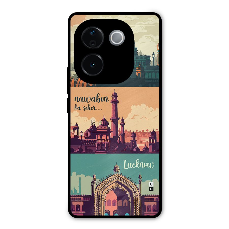 Lucknow City Metal Back Case for iQOO Z9s Pro