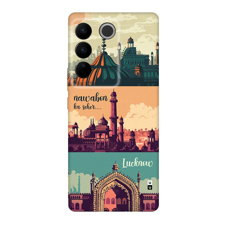 Lucknow City Original Polycarbonate Back Case for Vivo V27