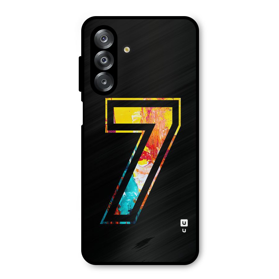 Lucky Number Metal Back Case for Galaxy A26