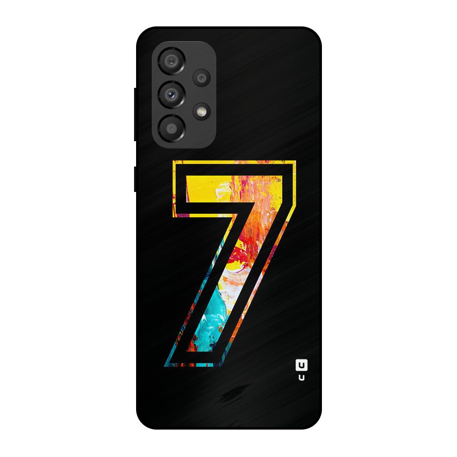 Lucky Number Metal Back Case for Galaxy A33 5G