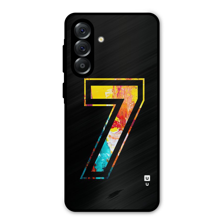 Lucky Number Metal Back Case for Galaxy A36