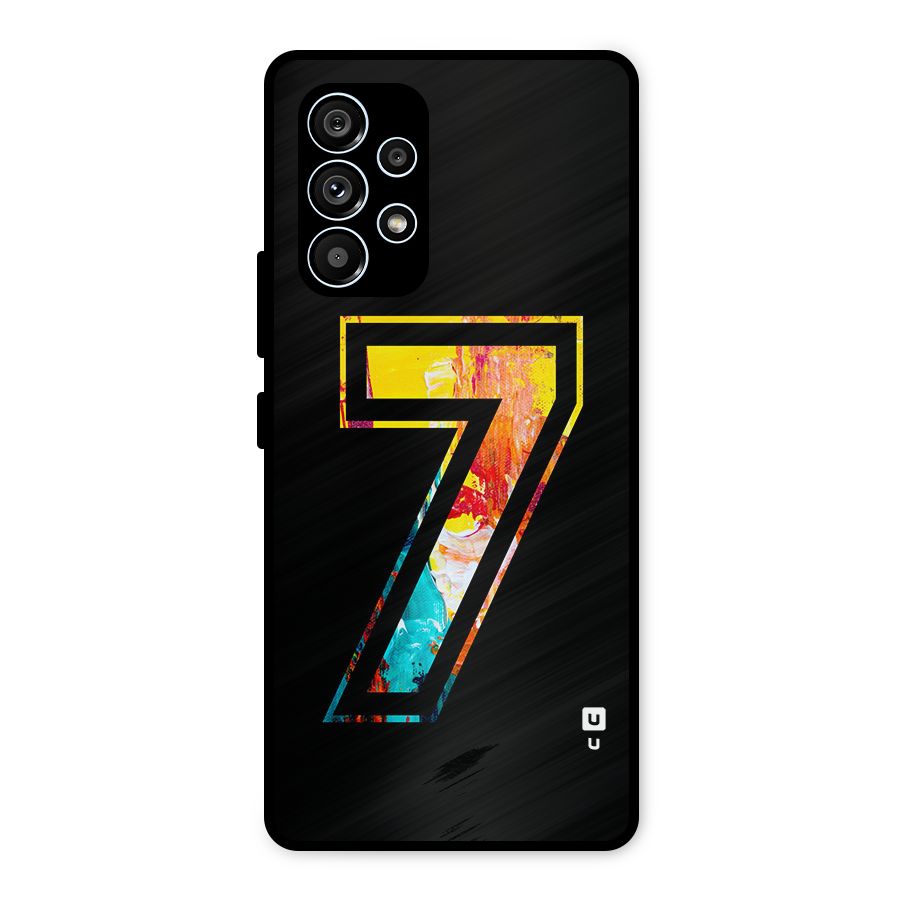 Lucky Number Metal Back Case for Galaxy A53 5G