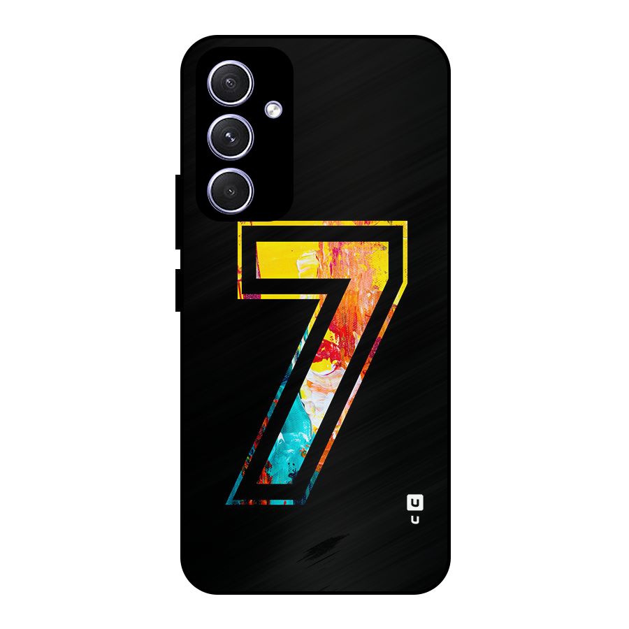Lucky Number Metal Back Case for Galaxy A54