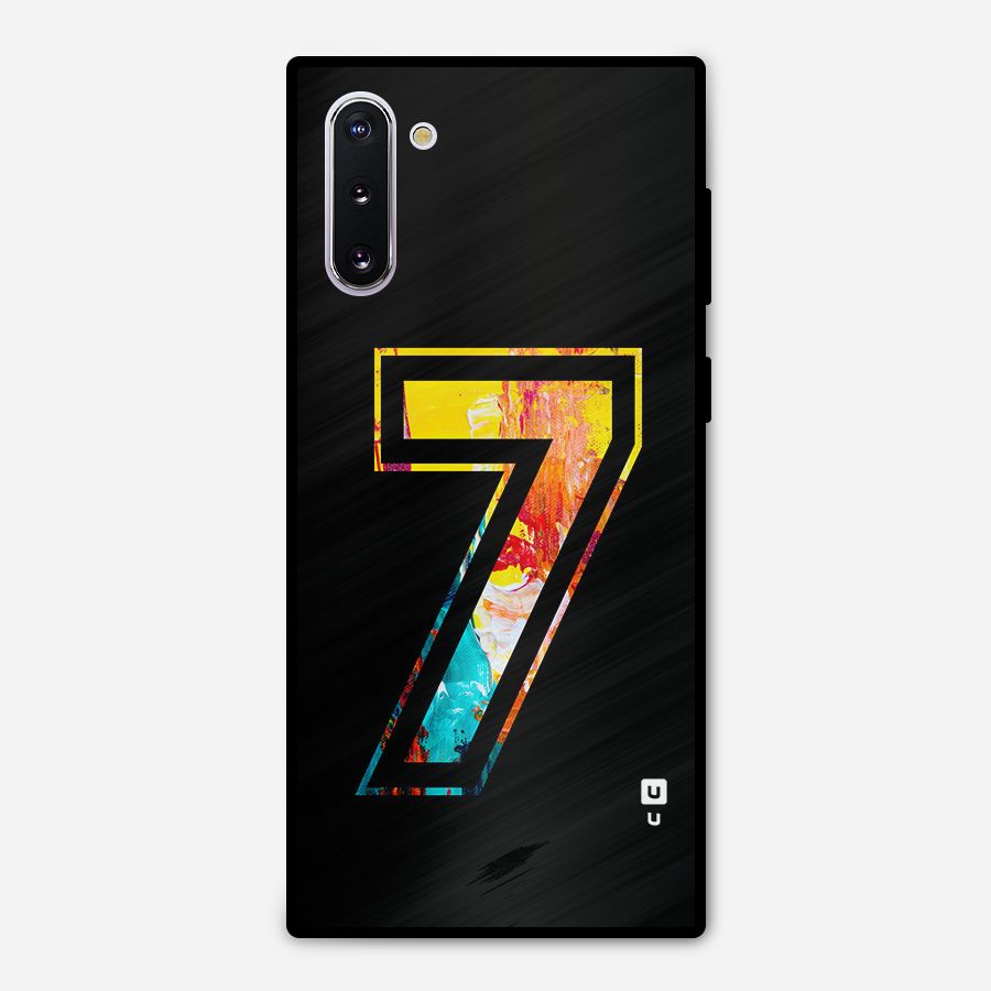 Lucky Number Metal Back Case for Galaxy Note 10