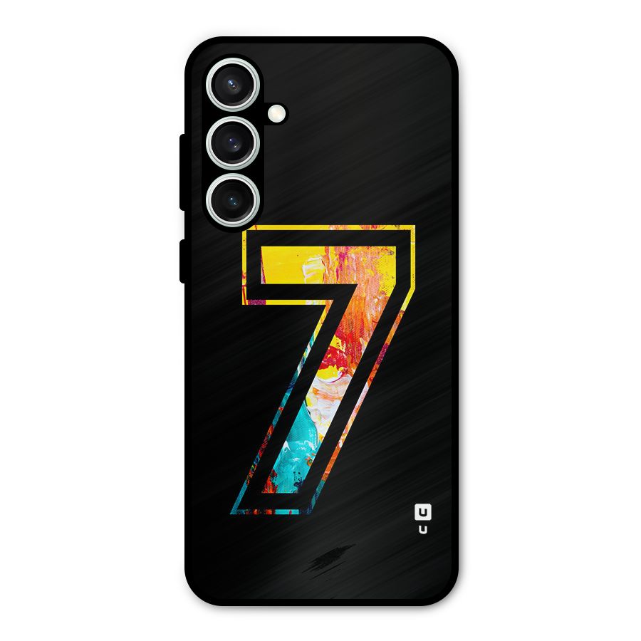 Lucky Number Metal Back Case for Galaxy S23 FE