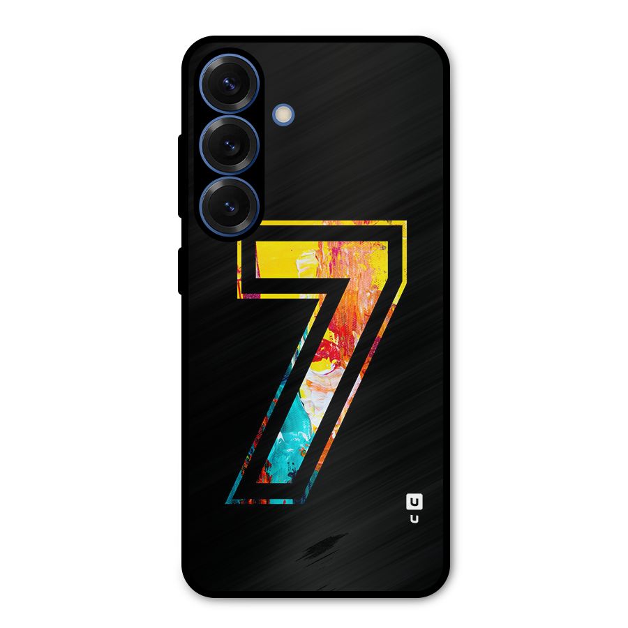 Lucky Number Metal Back Case for Galaxy S25