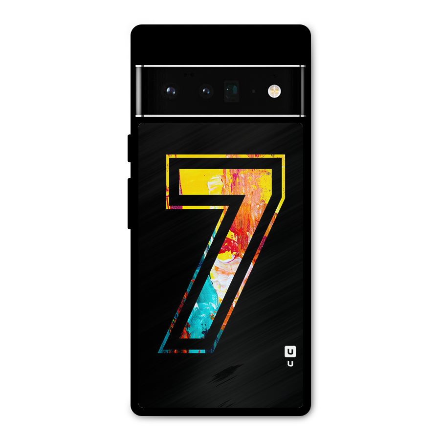 Lucky Number Metal Back Case for Google Pixel 6 Pro