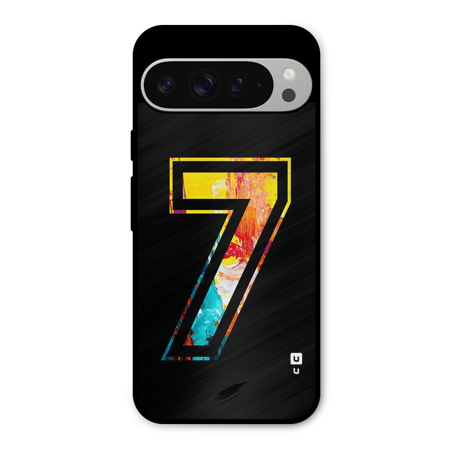 Lucky Number Metal Back Case for Google Pixel 9 Pro XL