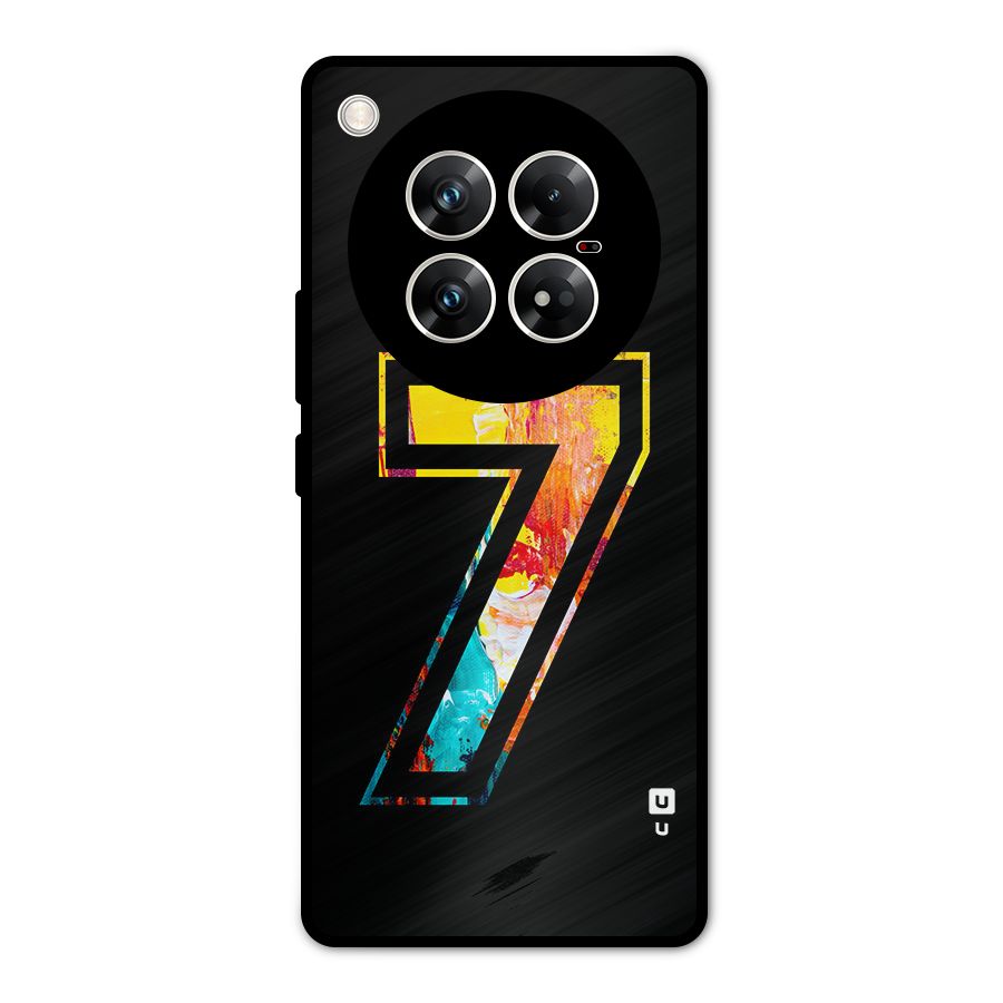 Lucky Number Metal Back Case for Infinix Zero 40 5G
