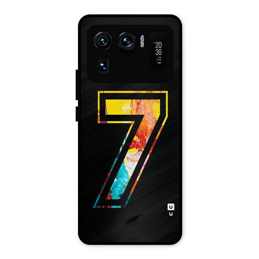 Lucky Number Metal Back Case for Mi 11 Ultra
