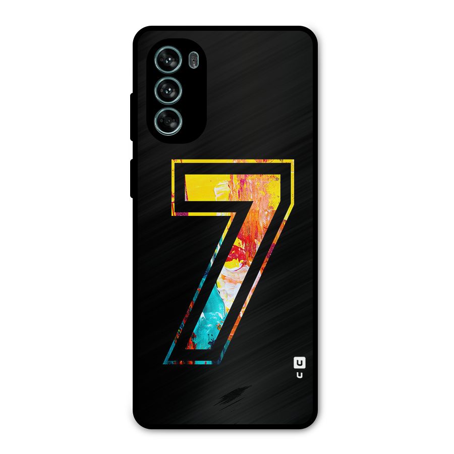 Lucky Number Metal Back Case for Moto G62