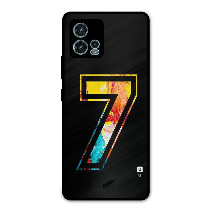 Lucky Number Metal Back Case for Moto G72