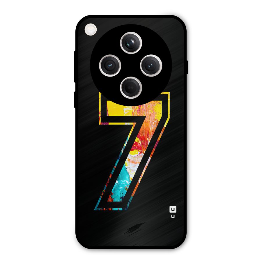 Lucky Number Metal Back Case for Oppo Find X8