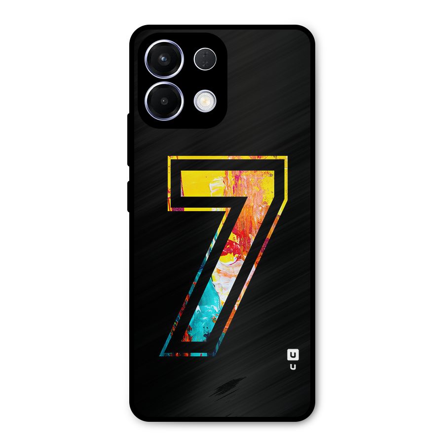 Lucky Number Metal Back Case for Oppo K13
