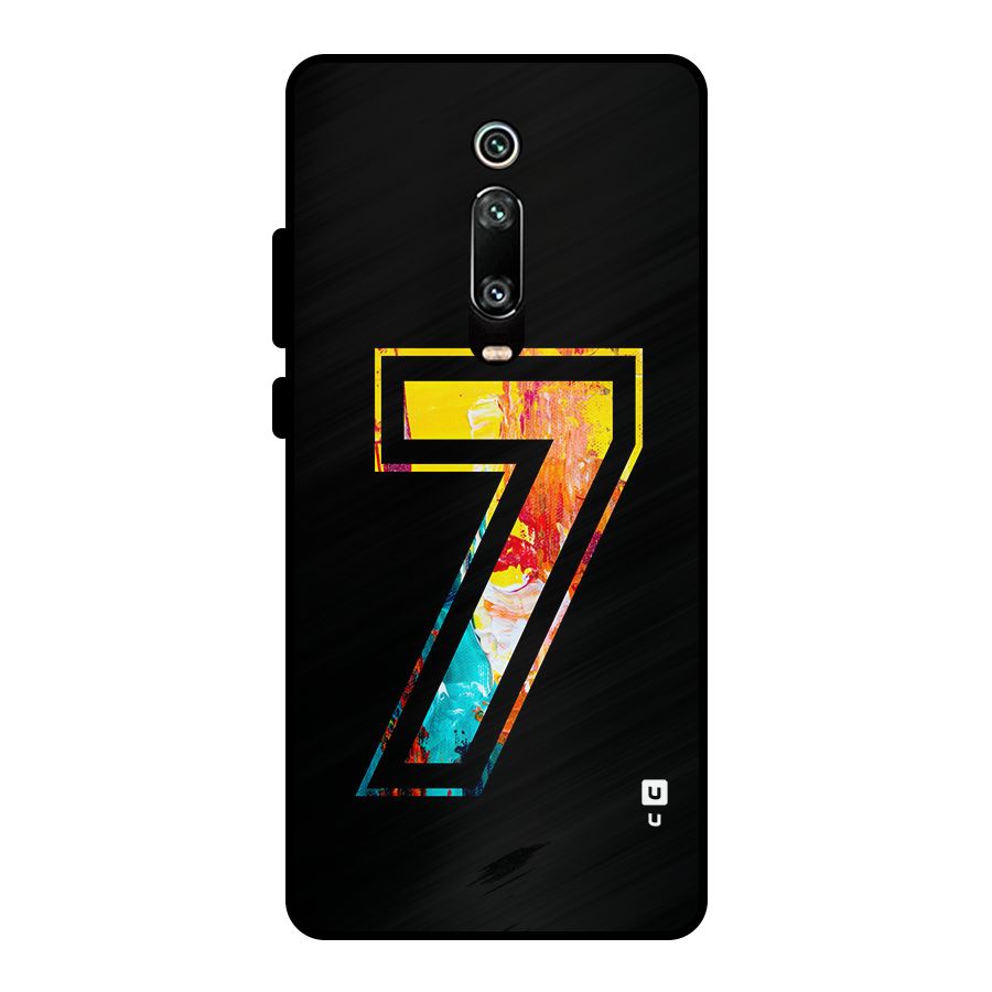 Lucky Number Metal Back Case for Redmi K20 Pro