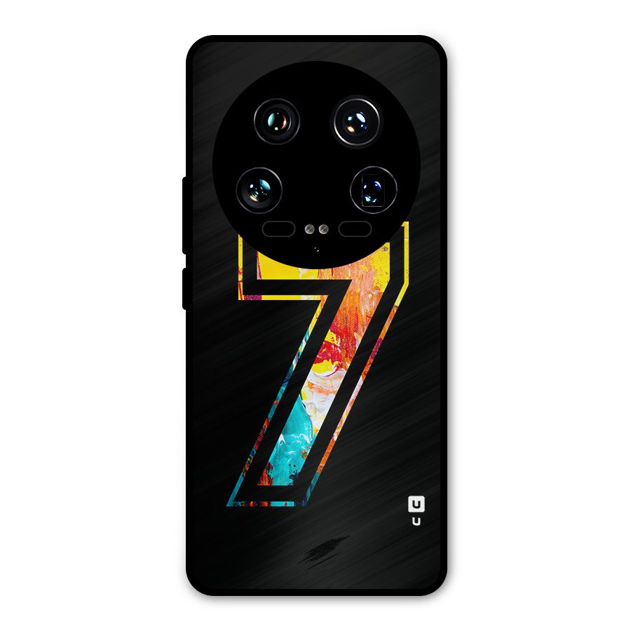 Lucky Number Metal Back Case for Xiaomi 14 Ultra