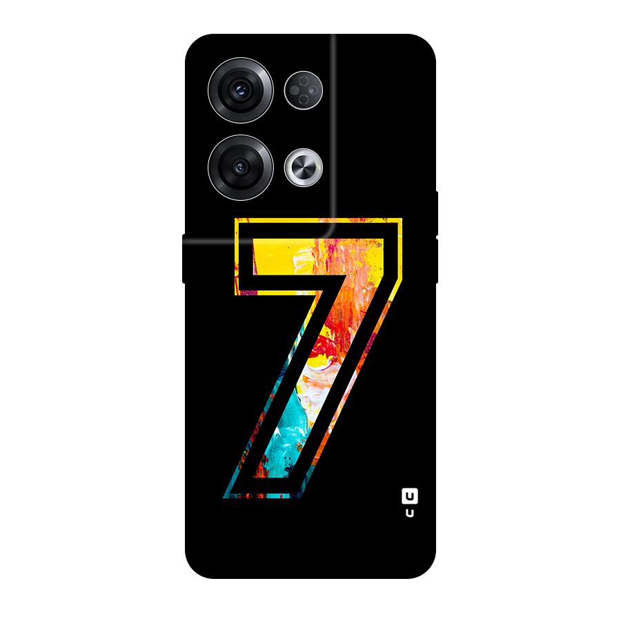 Lucky Number Original Polycarbonate Back Case for Oppo Reno8 Pro 5G