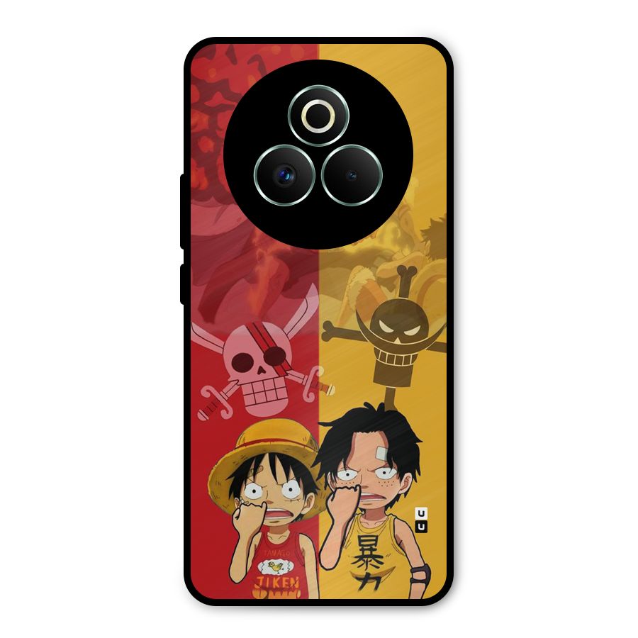 Luffy And Ace Metal Back Case for Realme P3 Pro