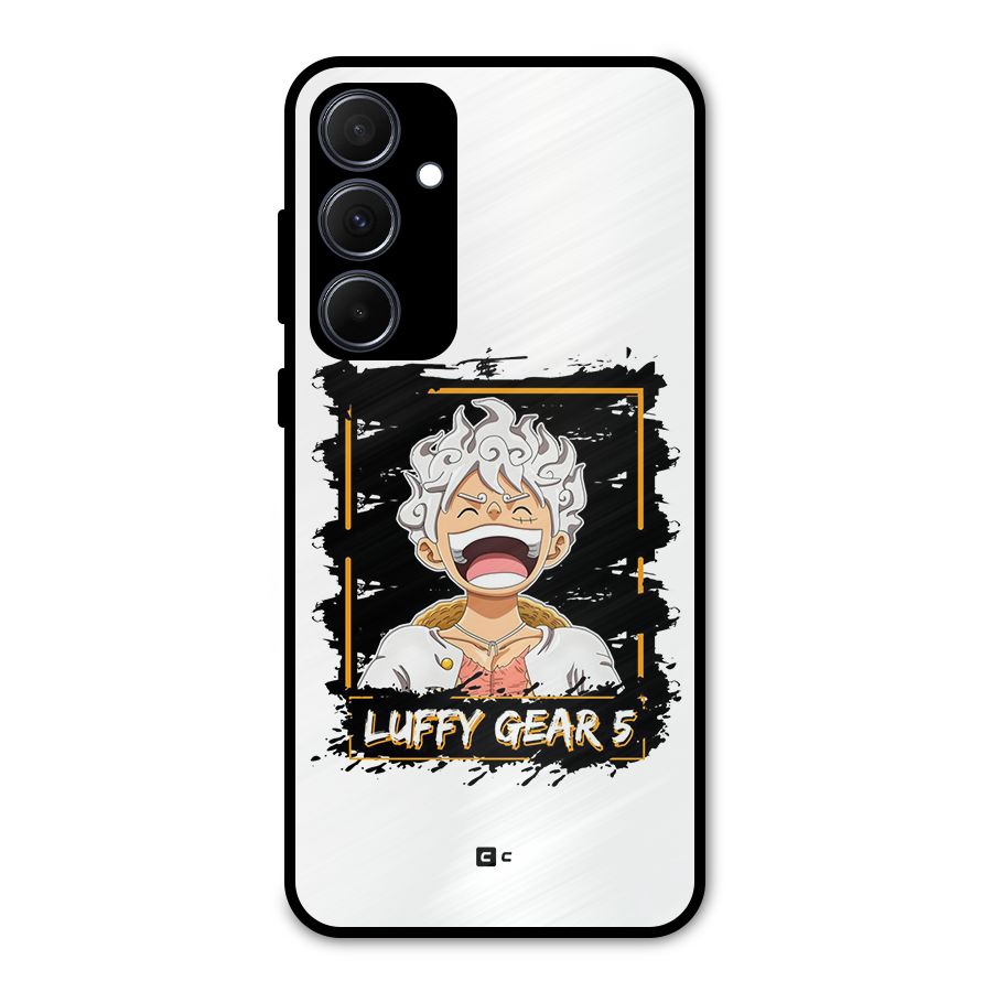Luffy Gear 5 Metal Back Case for Galaxy A35