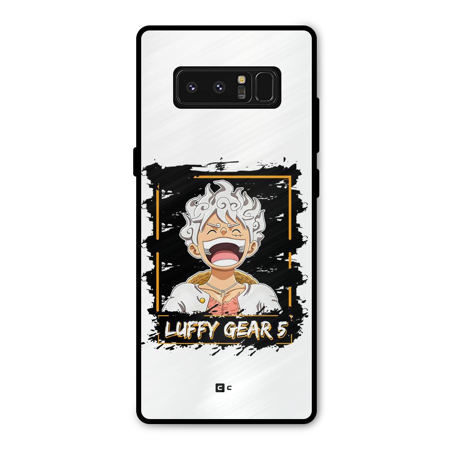 Luffy Gear 5 Metal Back Case for Galaxy Note 8