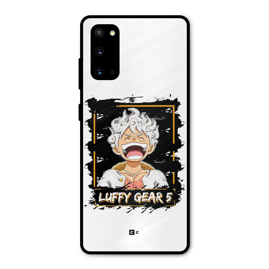 Luffy Gear 5 Metal Back Case for Galaxy S20