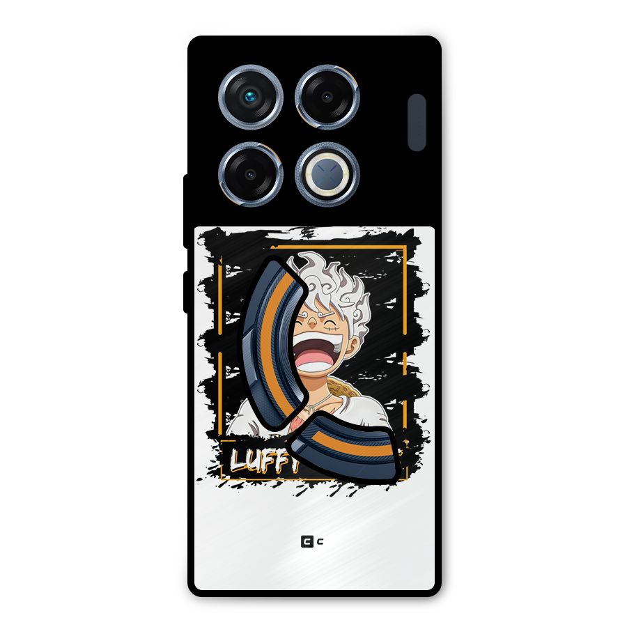 Luffy Gear 5 Metal Back Case for Infinix GT 20 Pro