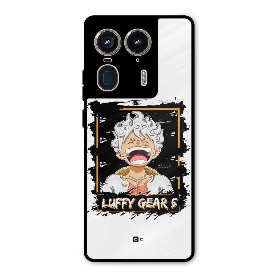 Luffy Gear 5 Metal Back Case for Motorola Edge 50 Ultra