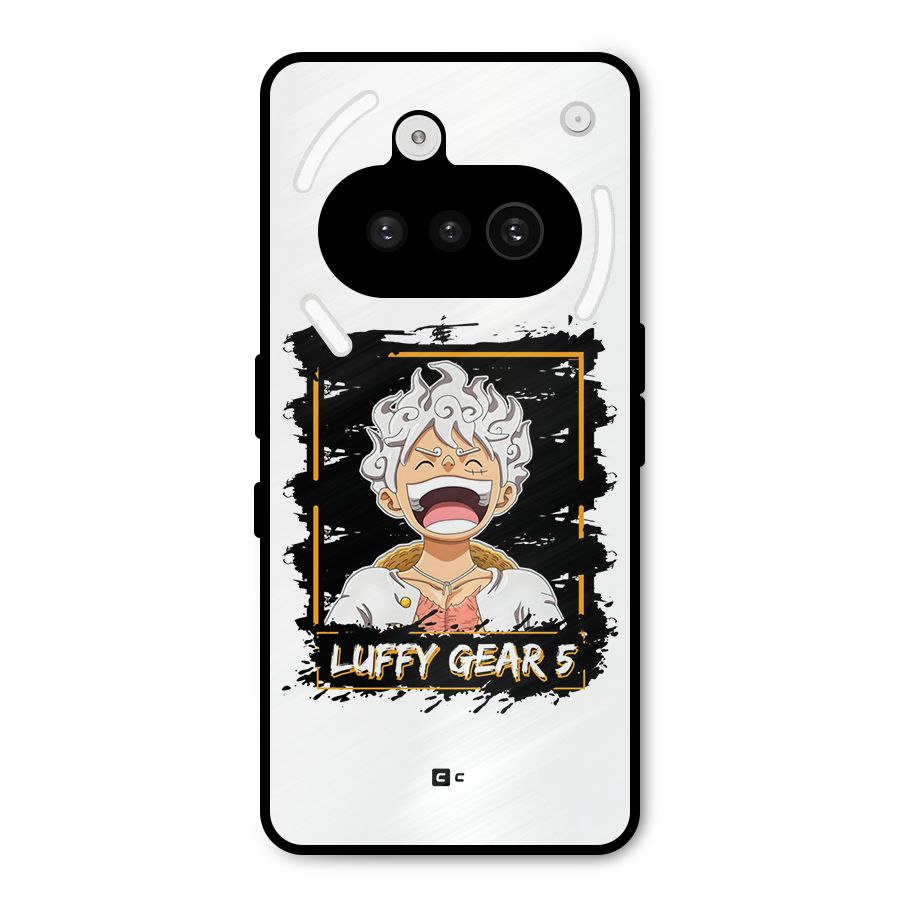 Luffy Gear 5 Metal Back Case for Nothing Phone 3a