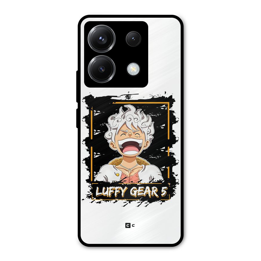 Luffy Gear 5 Metal Back Case for Poco X6