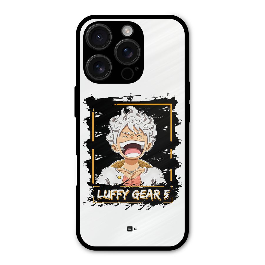 Luffy Gear 5 Metal Back Case for iPhone 16 Pro