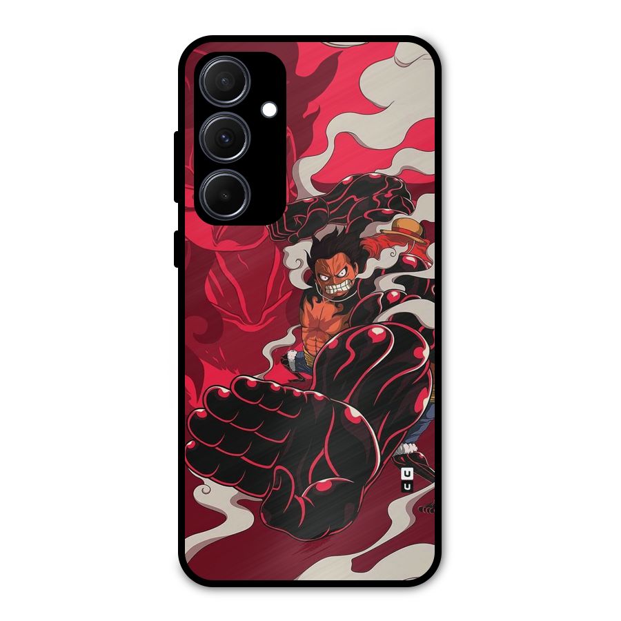 Luffy Gear Fourth Metal Back Case for Galaxy A35