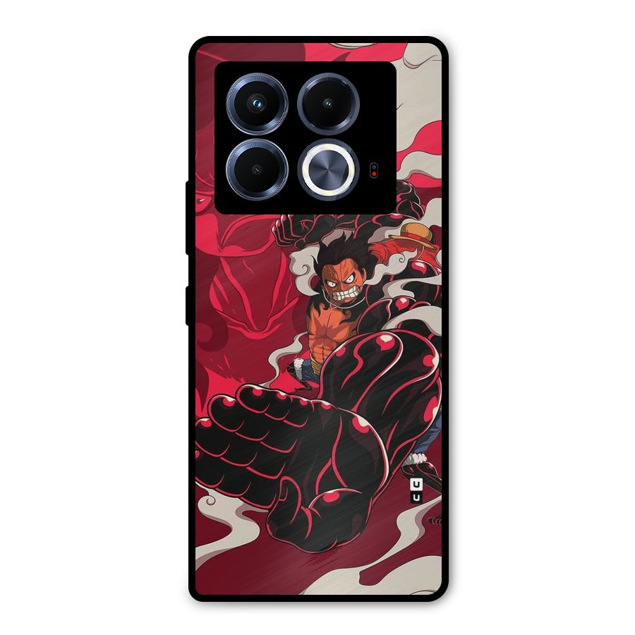 Luffy Gear Fourth Metal Back Case for Infinix Note 40 5G