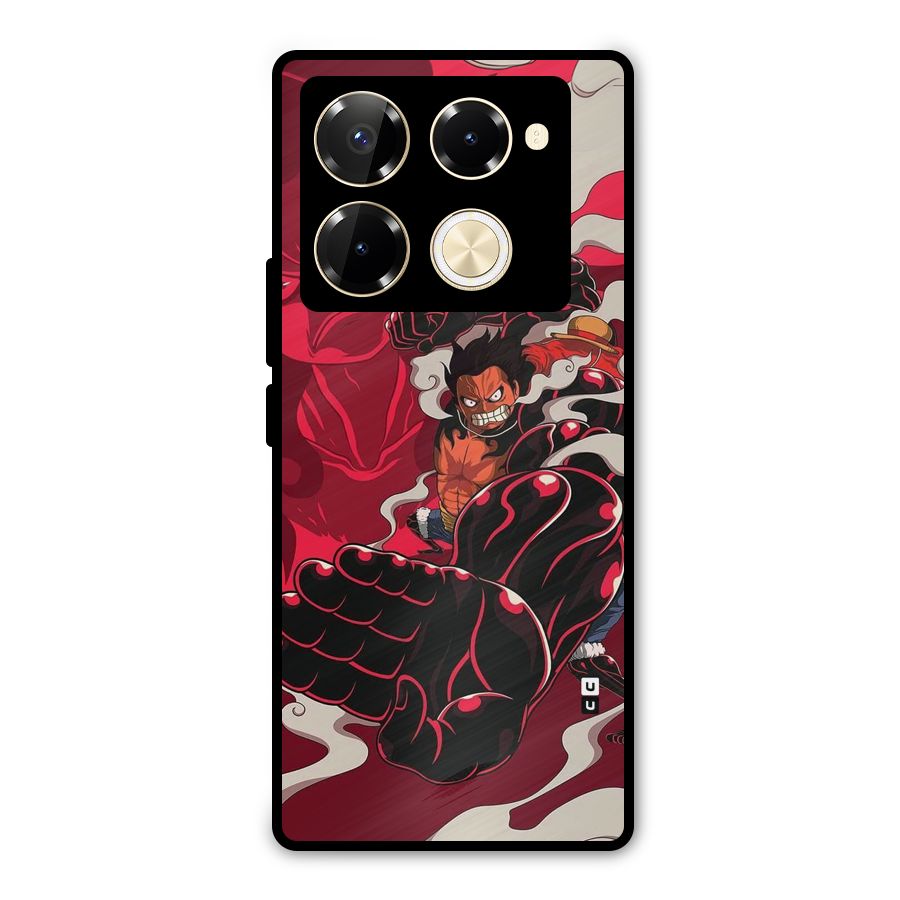 Luffy Gear Fourth Metal Back Case for Infinix Note 40 Pro