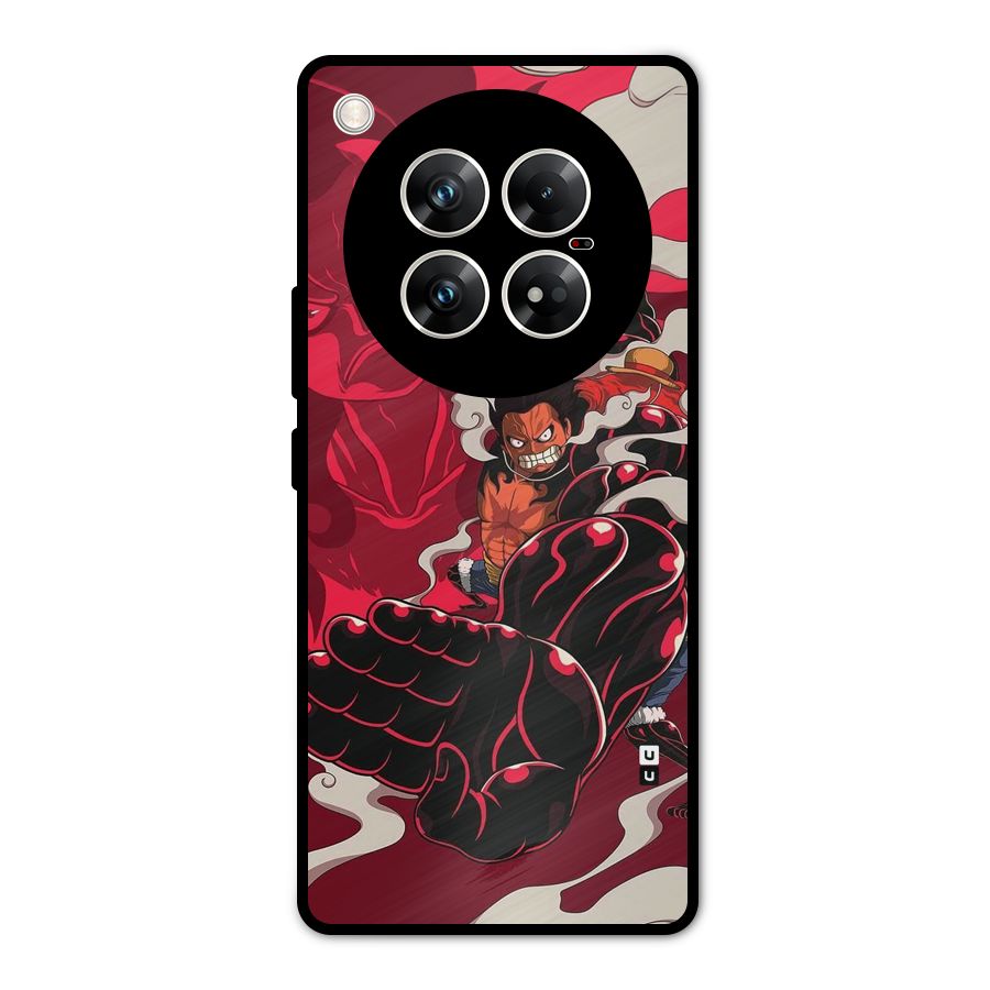 Luffy Gear Fourth Metal Back Case for Infinix Zero 40 5G