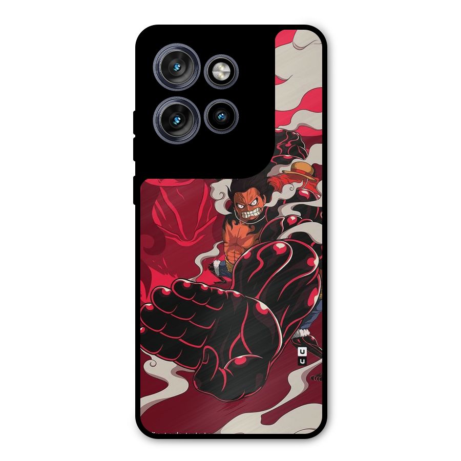 Luffy Gear Fourth Metal Back Case for Motorola Edge 50 Neo