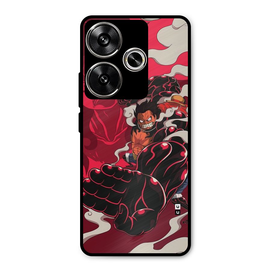 Luffy Gear Fourth Metal Back Case for Poco F6